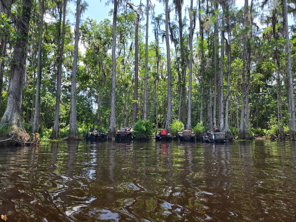 Swamp Testing on Brick Lake Trail