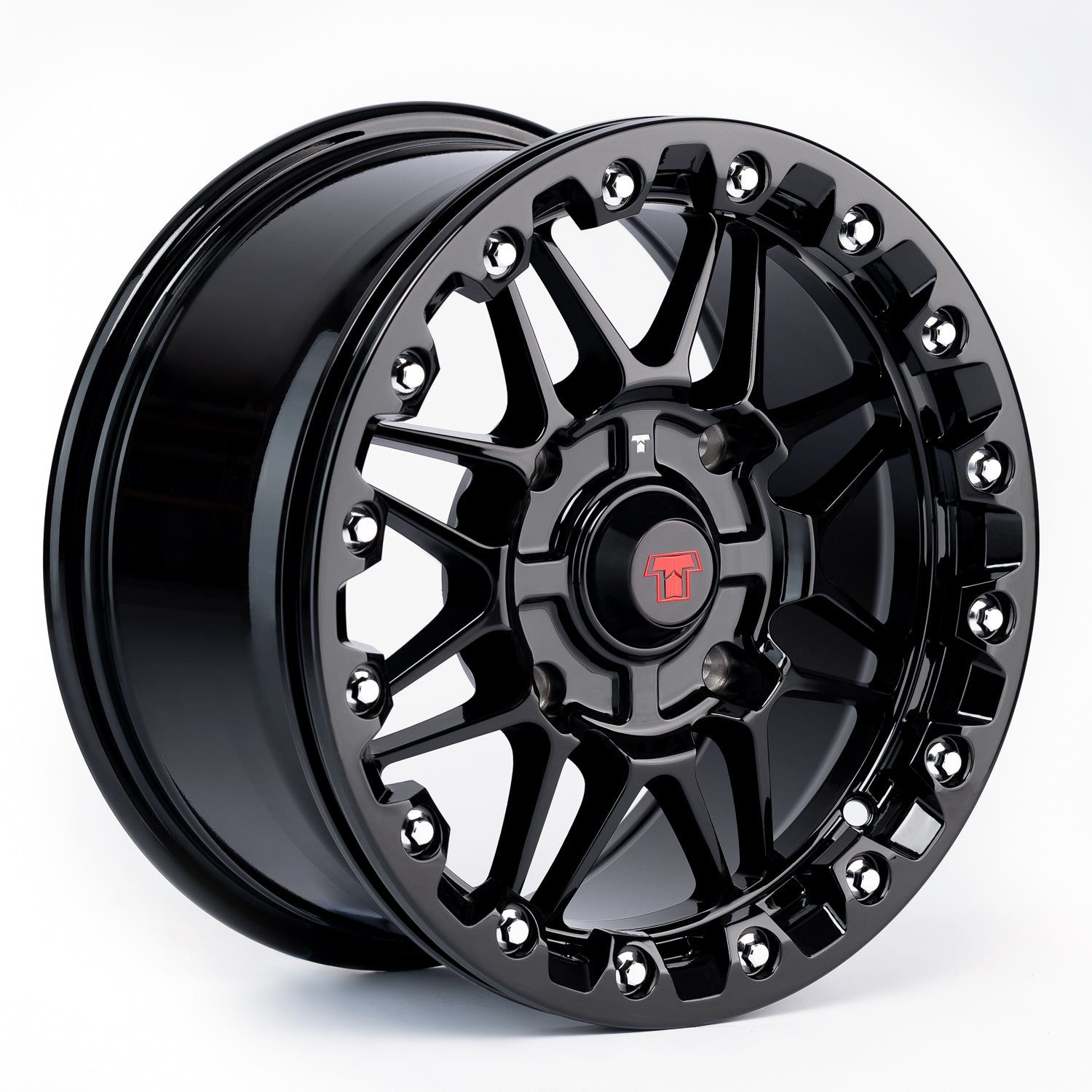 14x7 Ultra-Light Beadlock Wheel Black