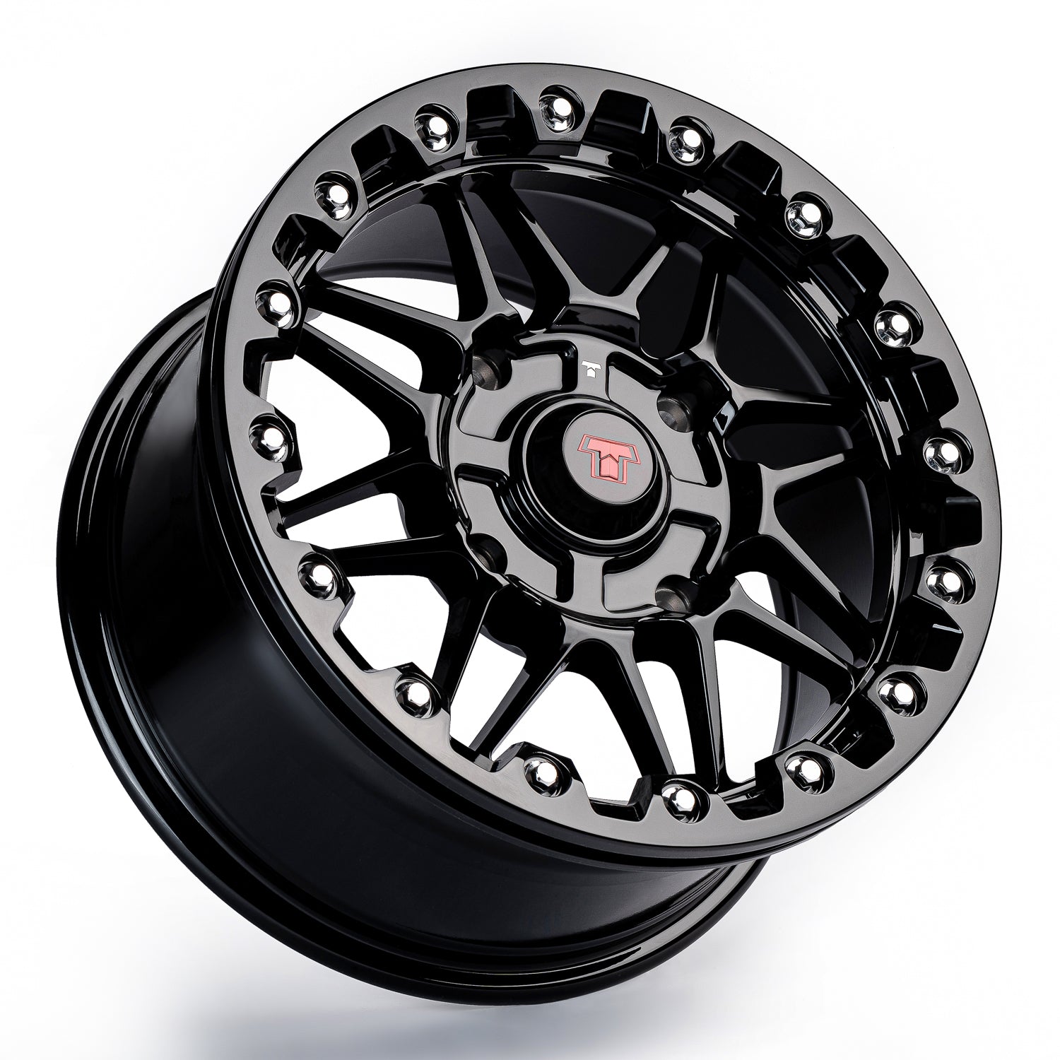 14x7 Ultra-Light Beadlock Wheel Black
