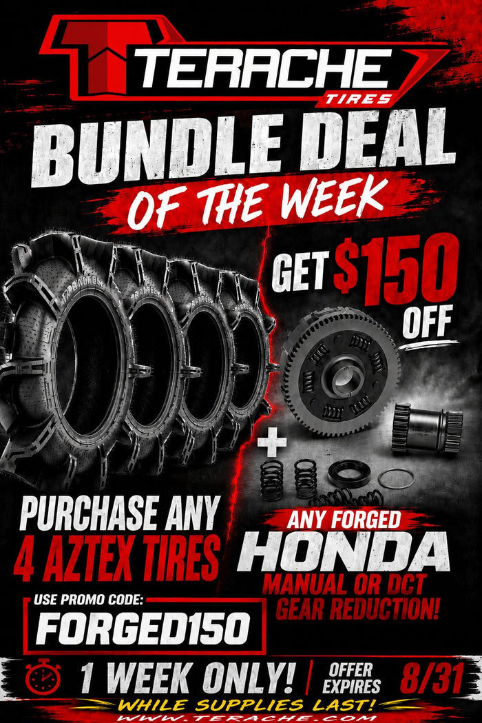 Aztex Tires + Honda Gear Reduction Bundle