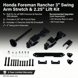 Honda Foreman Rancher 3" Swing Arm Stretch
