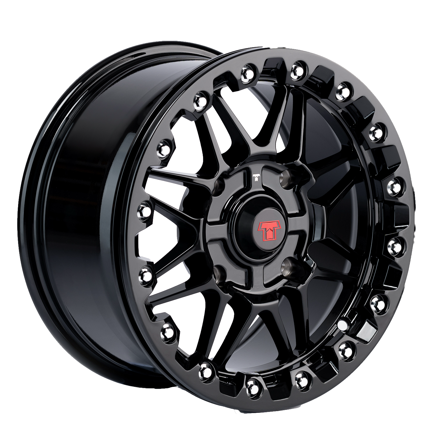 14x7 Ultra-Light Beadlock Wheel Black