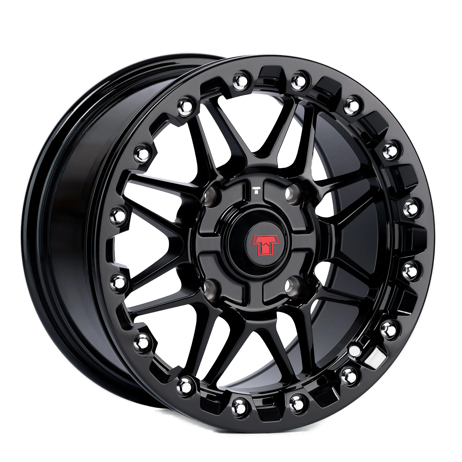 14x7 Ultra-Light Beadlock Wheel Black